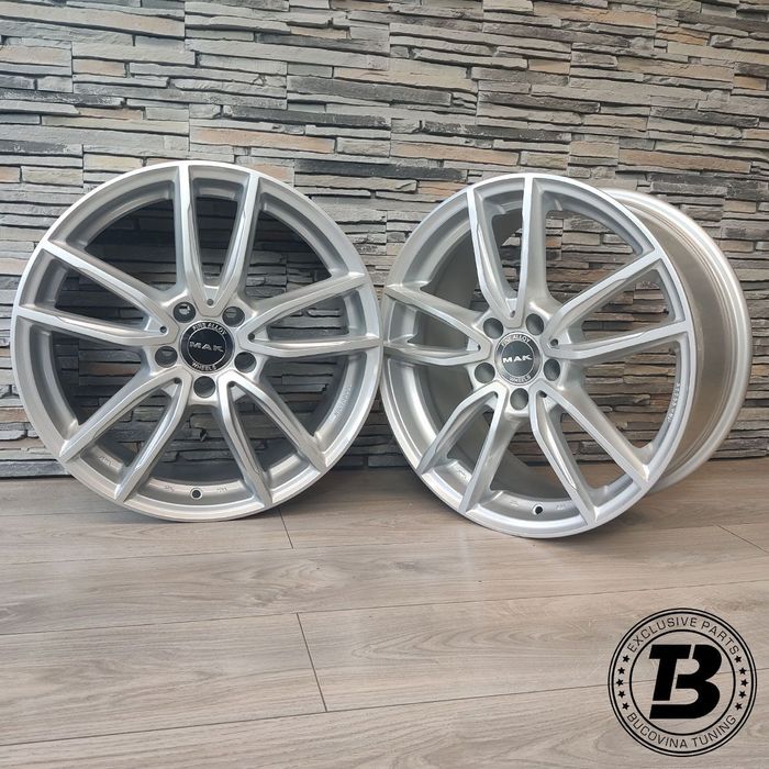 Set Jante MAK EVO SILVER R18 8J / 9J 5X112