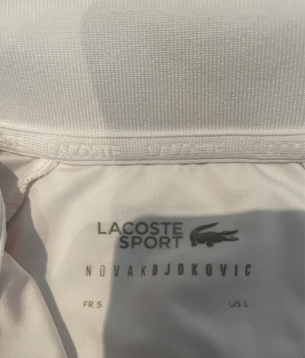 Vând tricou polo Lacoste Novak Djokovici
