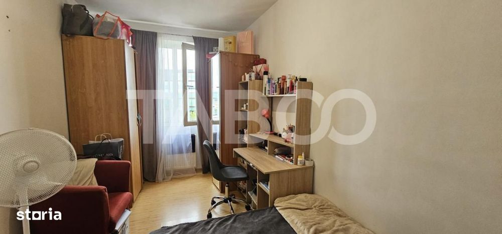Apartament 3 camere zona Trei Stejari Strada Balea balcon 3 mp
