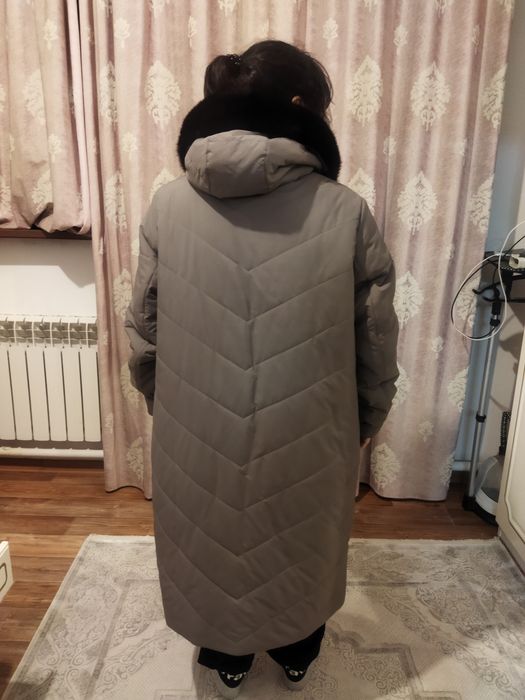 Куртка-плащ зимний, классика