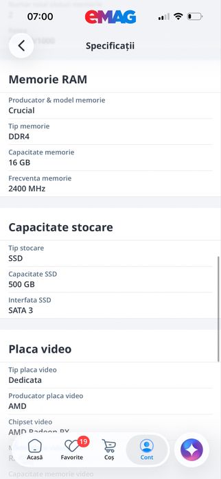 Vand PC intel i5