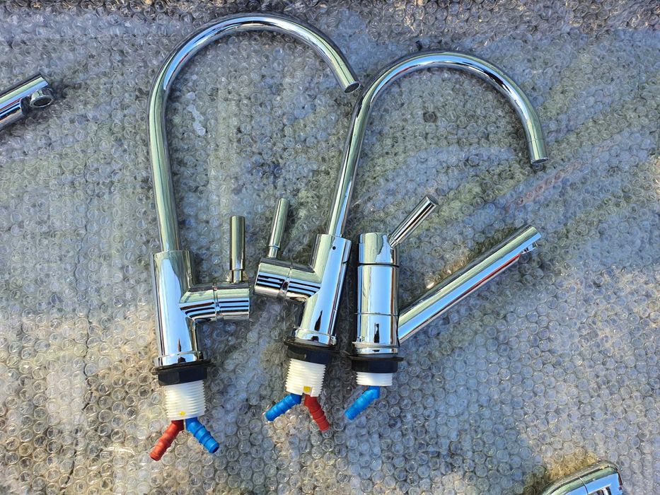 Baterii de apa pentru rulote cu si fara microcontact, import Germania