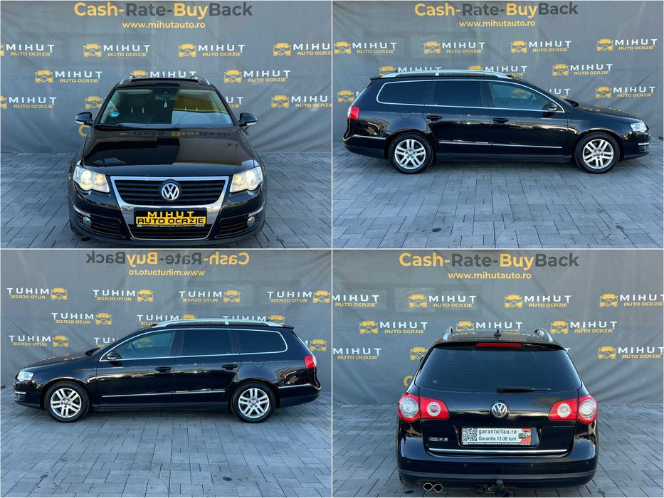 VW Passat B6 2.0 Diesel (140 CP) 2007 Euro 4 | Rate fixe