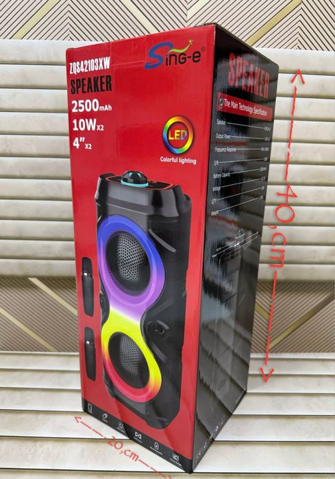 Колонка, Колонка для с микрофоном