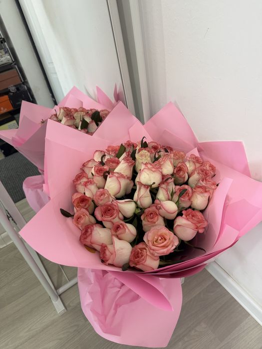 Цветы 51 штук роза