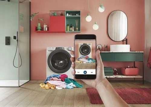 Нова инверторна пералня Slim Candy Rapido Pro RP4 476BWMR/1-S, 7 кг