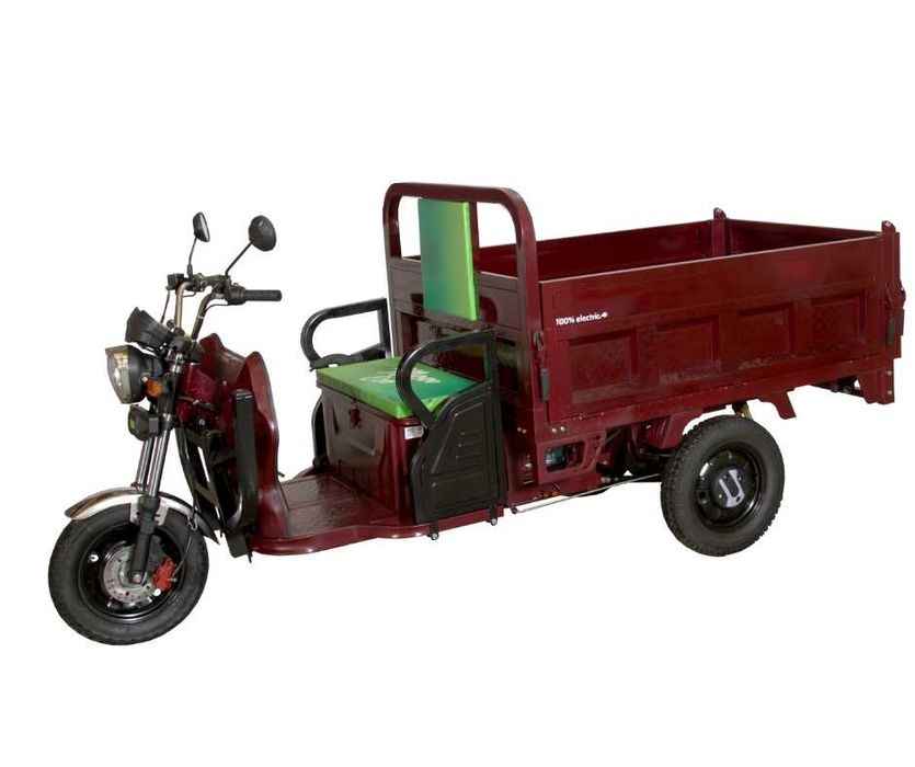 Triciclu electric basculare hidraulica/ persoane adulte