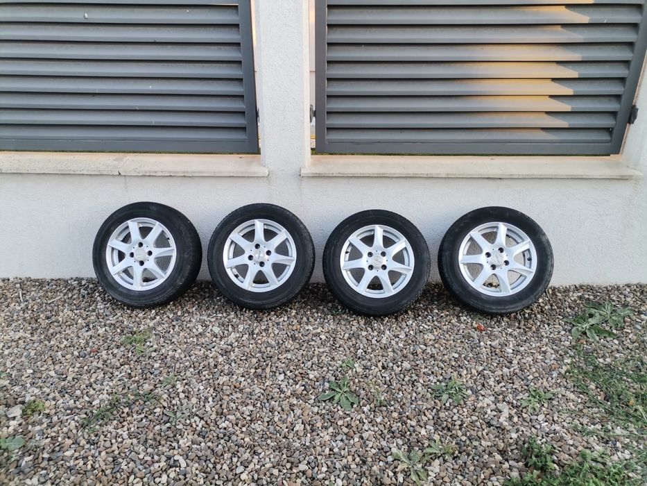 Vând roti jante aliaj 4x100 Volkswagen polo Opel Astra corsa