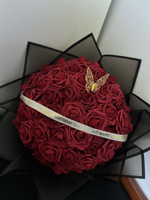 Букет от вечни рози