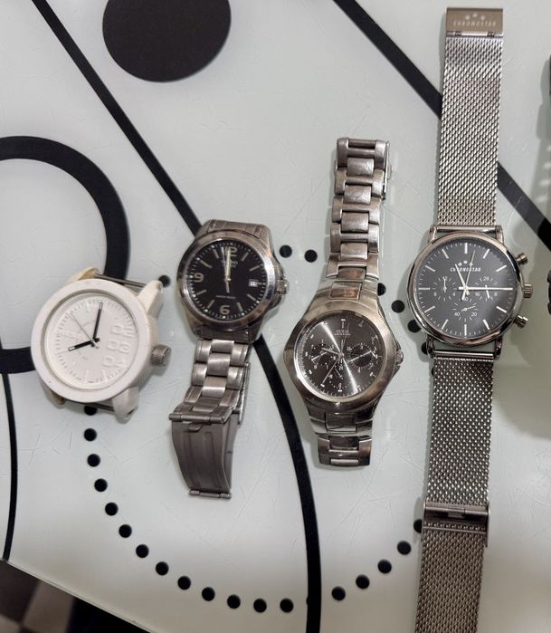 Lot 4 ceasuri originale – Swatch, Chronostar, Casio, Diesel