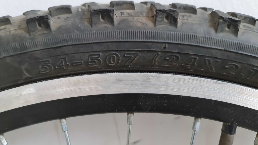 Колесо в сборе на 24