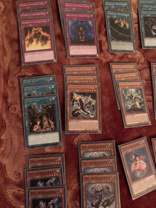 Yu Gi Oh Ogdodadic/Reptile deck core