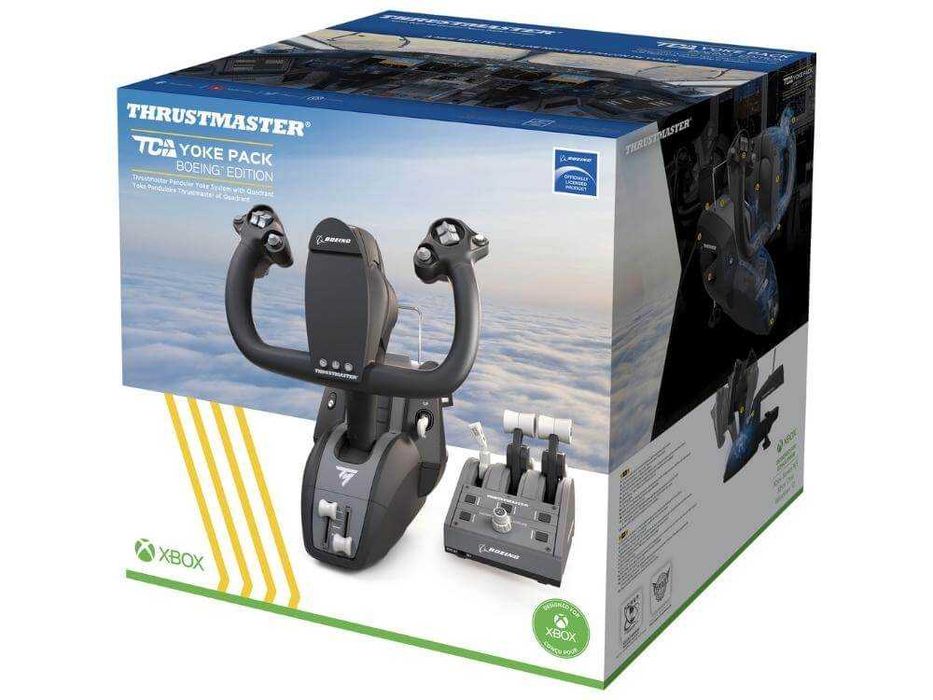 a28electronics предлагает- Thrustmaster - TCA Yoke Pack Boeing Edition