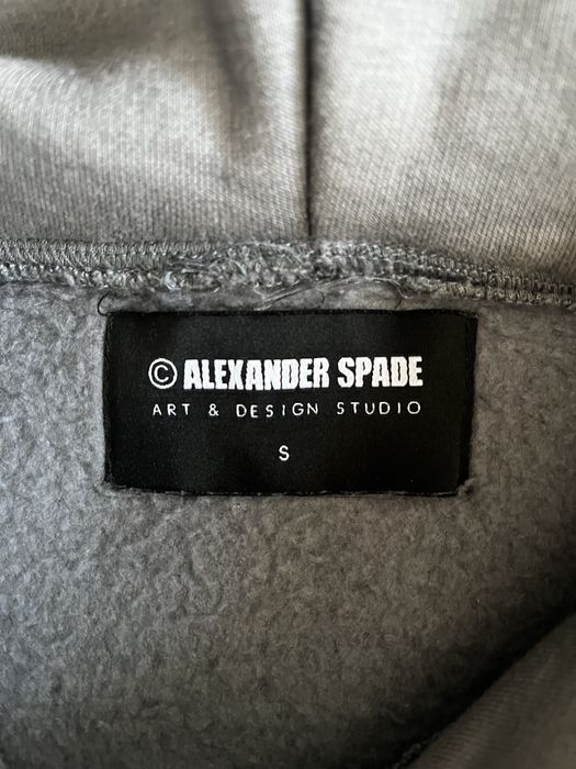 Alexander spade charcoal hoodie