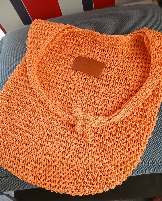 s'Oliver сламена чанта