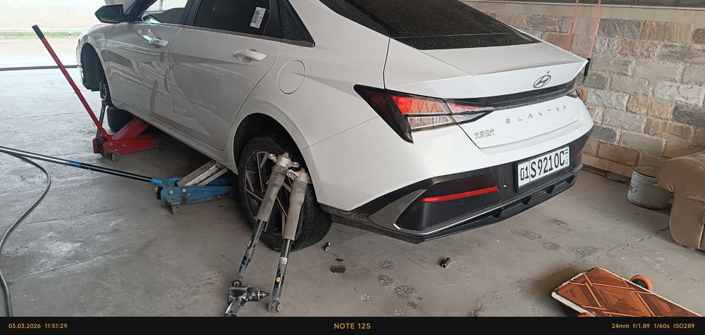 Hyundai elantra Amortizator usilinniy restavratsiya 6 oy garanti