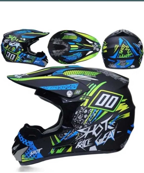 Cască Moto Copii , Casca Moto Adulți Moto Cros enduro ATV Trotineta electrica compatibila kukirin G2 G4 X1 etc