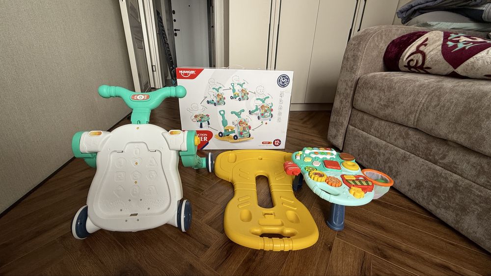 Продам детский развивающий многофункциональный самокат!