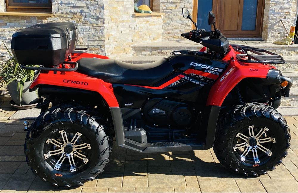 ATV CF MOTO 520L ‼️ 300km ‼️ servo CA NOU ( nu linhai can am suzuki tgb