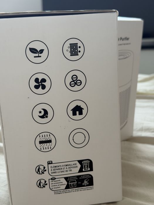 2 бр. Компактни пречистватели за въздух Air Purifier