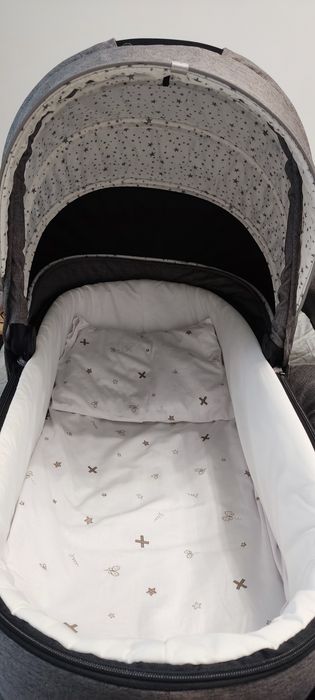 LORELLI Premium Комбинирана количка 3в1 CRYSTA GREY