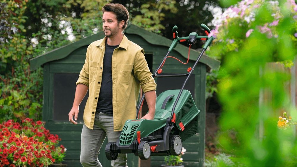 АКЦИЯ!!! Электрическая газонокосилка Bosch ROTAK 34-405