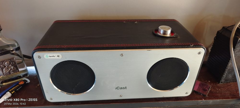 Boxa stereo ICAST spotify wireless si audio in