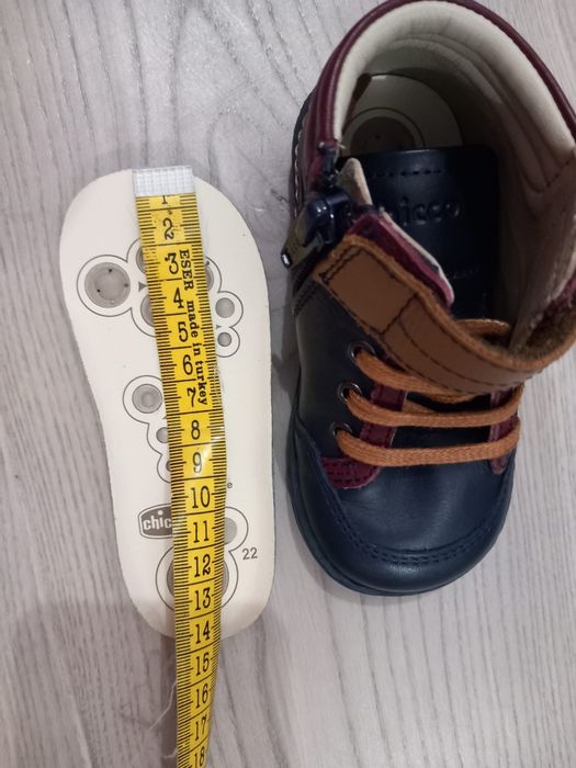 Ghete Chicco baieti piele marimea 22