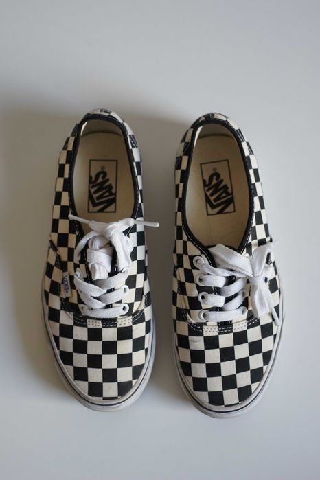 кеды Vans Authentic в клетку