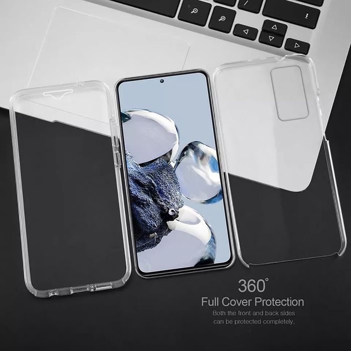 Прозрачен 360° Градуса Кейс за Xiaomi 12T / 12T Pro 12X Lite