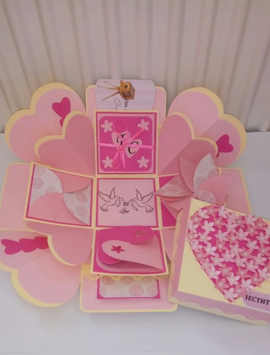 Кутийка-картичка/покана - 35лв