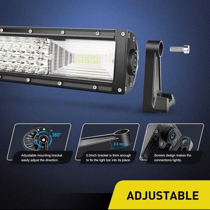 TRANSPORT GRATUIT Led Bar 648w 105cm “Power Series” Heavy Duty