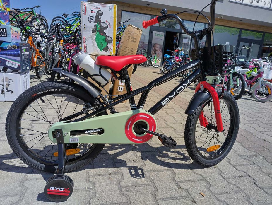 BYOX Велосипед 18" CYBER черен
