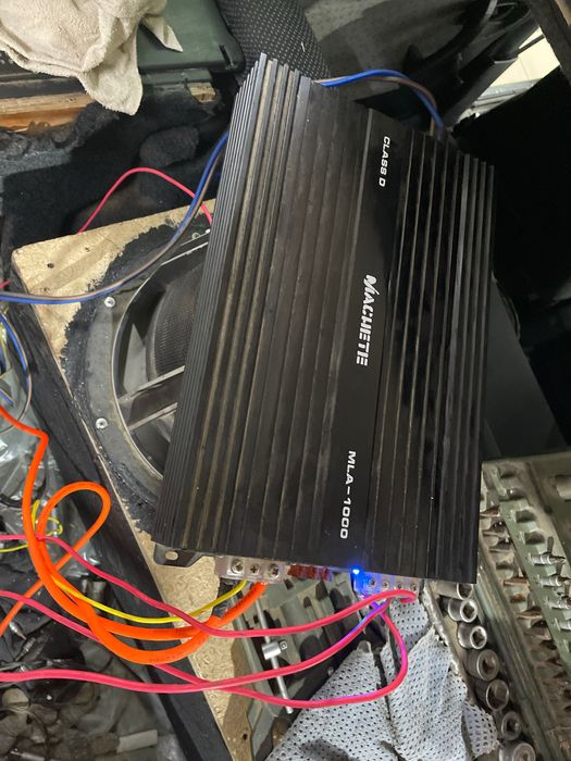 Продам моноблок Machete MLA-1.1000вместе с сабом