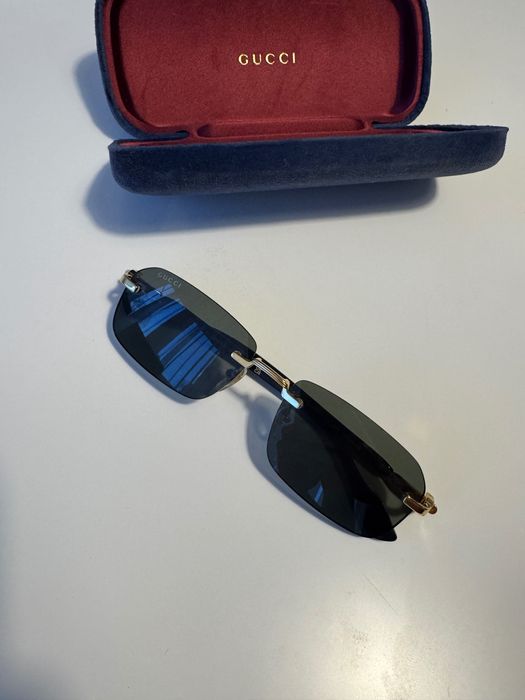 GUCCI оригинални слънчеви очила | Без рамка | Пълен комплект