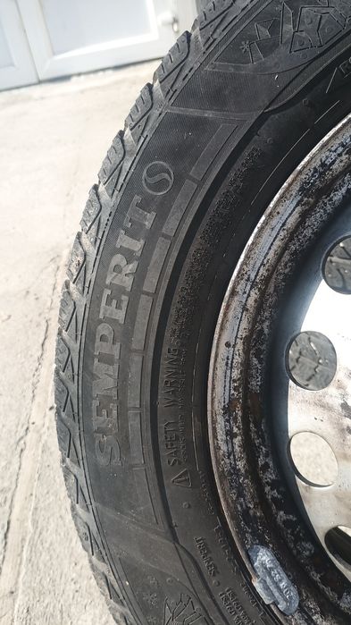 Jante de tabla Mercedes Vito cu anvelope iarnă