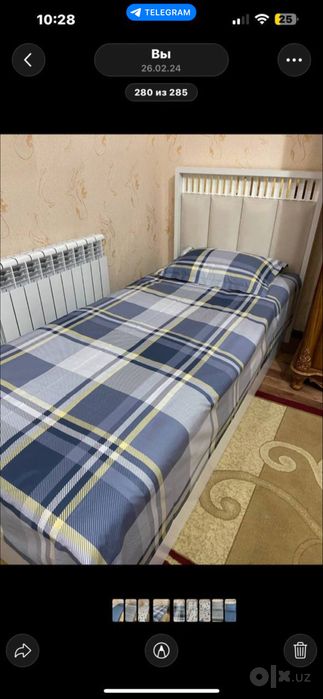 Шкаф + односпалный кровать