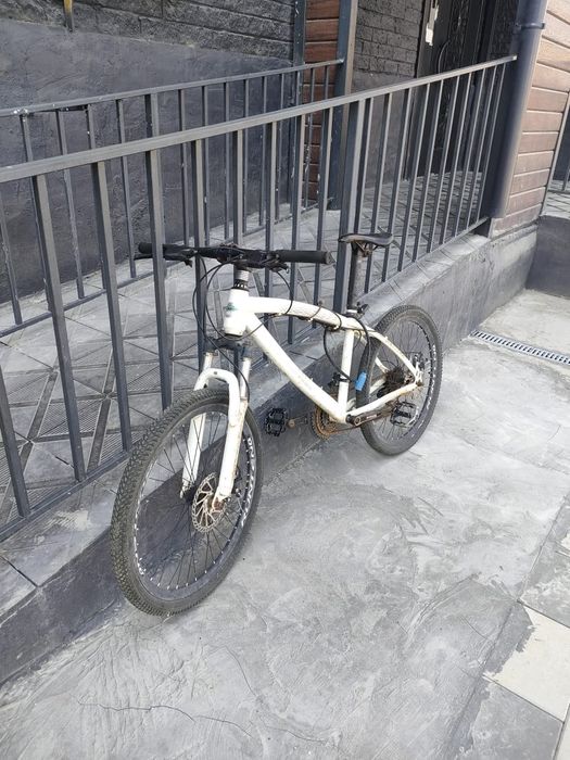 Велосипед на ходу