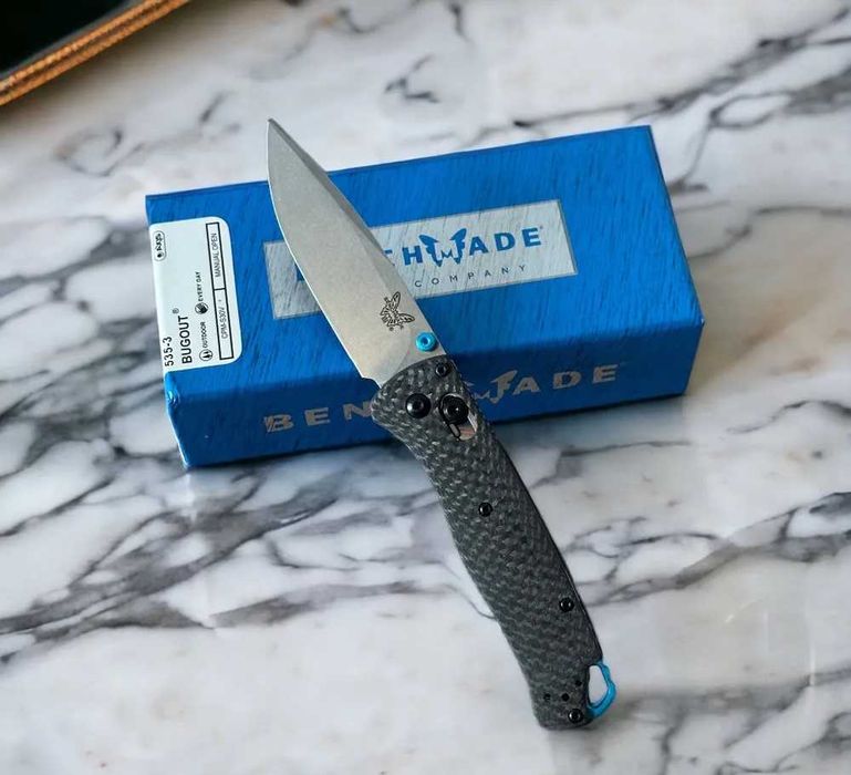 Cutit pliabil Briceag Benchmade 535 Bugout Fibră de Carbon, SUA