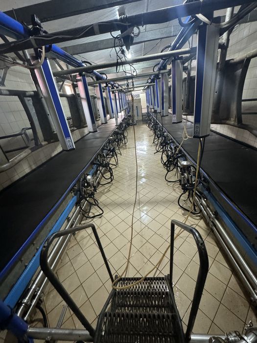 Sala de muls De Laval care a fost achizitioanata de noua !