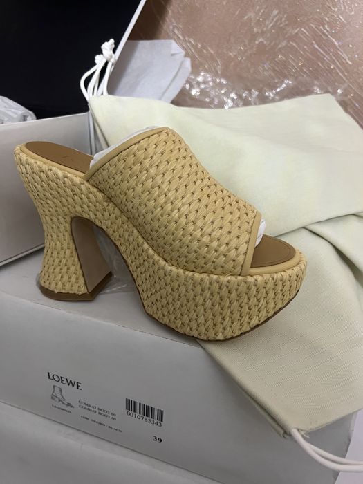 Papuci/sandale/platforme Loewe x Paula’s Ibiza