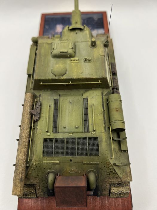 Готова модель САУ Су-122 Масштаб 1/35.