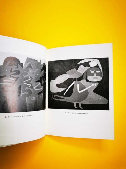 Victor Brauner carte album arta expozitie Le Point Cardinal Paris 1963