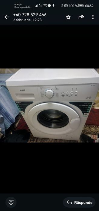 Mașina automată de spălat nouă 6kg SAMUS perfect funcțională