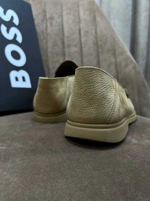 BOSS мужские лоферы из нубука Португалия РАЗМЕР 44