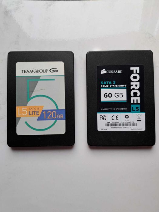 SSD памет Team Group - 120GB / Corsair Force LS SSD 60GB 2.5''