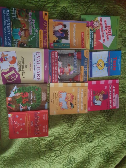 Culegeri mate si rom cl I-IV
Vând set de