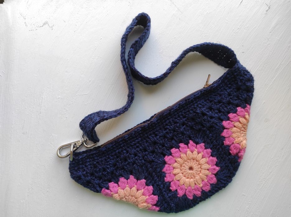 Сумка вязаная крючком