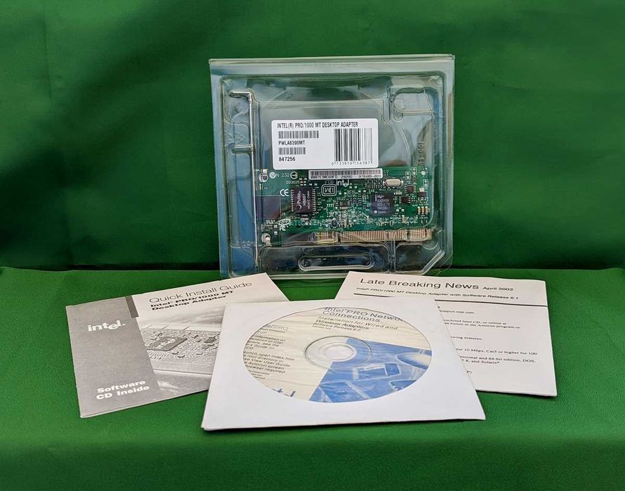 Продавам  Лан карта  Intel PRO/1000 MT Desktop Adapter PWLA8390MT
