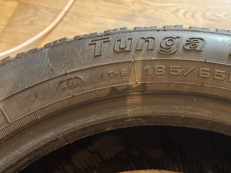 2 шины Tunga Nordway 185/65 R15